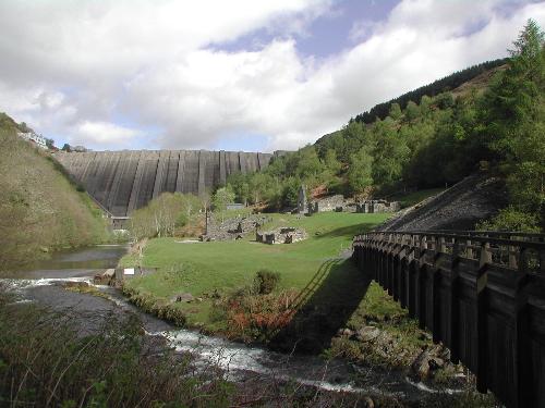 Lead Mine and Clywedog Dam are near the caravan park